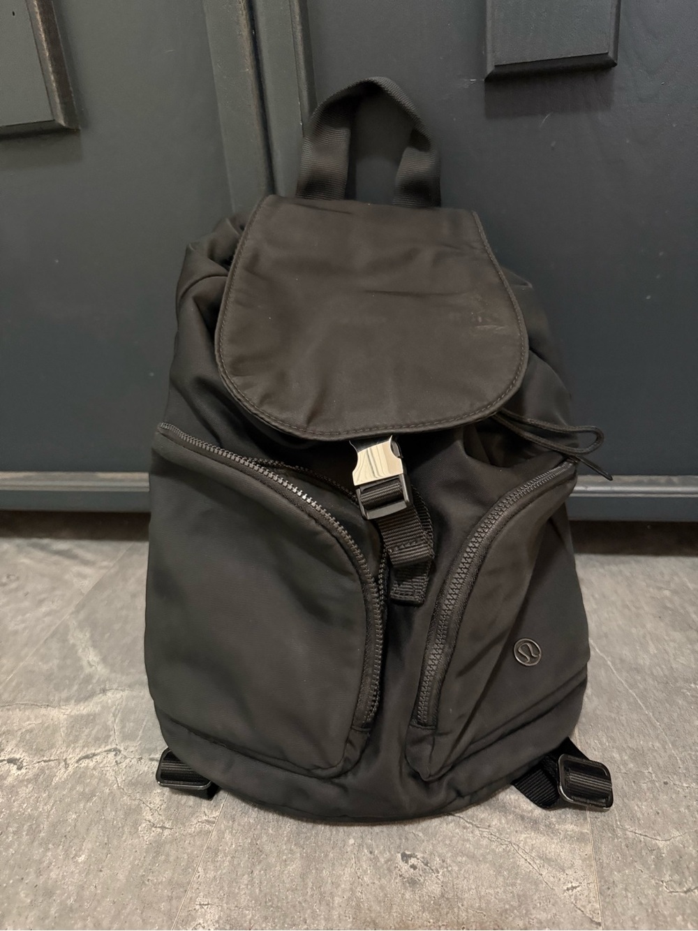 lululemon athletica Black Compact Everyday Backpack